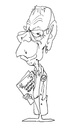 Cartoon: John S (small) by Andyp57 tagged caricature,wacom,painter