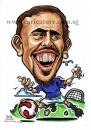 Cartoon: Caricature of Franck Ribery (small) by jit tagged caricature of franck ribery