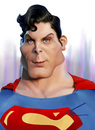 Cartoon: Christopher Reeve-superman (small) by besikdug tagged besikdug,georgia,caricature,usa,christopher,reeve,superman