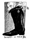 Cartoon: fascist boot (small) by matteo bertelli tagged italy boot fascist