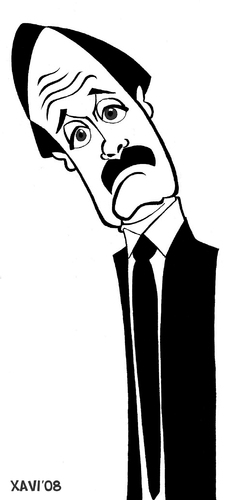 Cartoon: John Cleese (medium) by Xavi dibuixant tagged towers,fawlty,actor,english,python,monty,cleese,john,john,cleese,uk,monty,python,schauspieler,komiker,karikatur,portrait,mann,gesicht