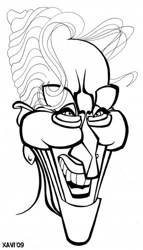 Cartoon: Meryl Streep (medium) by Xavi dibuixant tagged meryl,streep,caricature,cinema,actress,film,hollywood