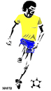 Cartoon: Socrates (small) by Xavi dibuixant tagged socrates futebol football soccer brasil brazil corinthians sport