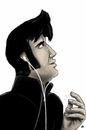 Cartoon: Apple is pop. Elvis is the King. (small) by cesar mascarenhas tagged elvis,king,ipod,touch,hair