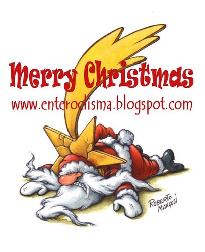 Cartoon: Merry Christmas (medium) by Roberto Mangosi tagged christmas