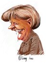 Cartoon: Angela Merkel (small) by Toni Malakian tagged angela merkel