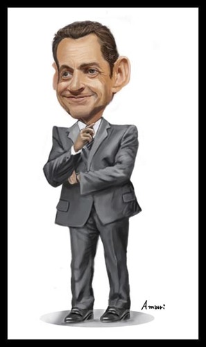 Cartoon: Sarkozy body (medium) by Amauri Alves tagged sarkozy,politic