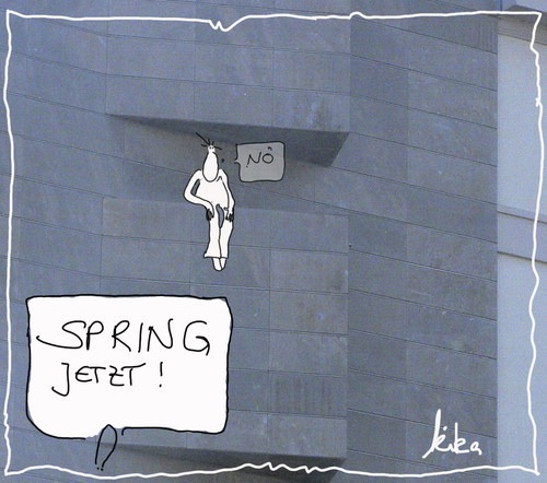 Cartoon: spring (medium) by kika tagged spring