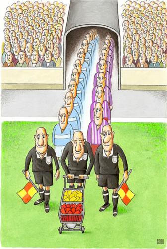 Cartoon: Soccer (medium) by ciosuconstantin tagged game