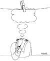 Cartoon: Thinking-series (small) by Raed Al-Rawi tagged thinking