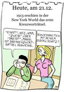 Cartoon: 21.Dezember (small) by chronicartoons tagged kreuzworträtsel,sudoku,cartoon