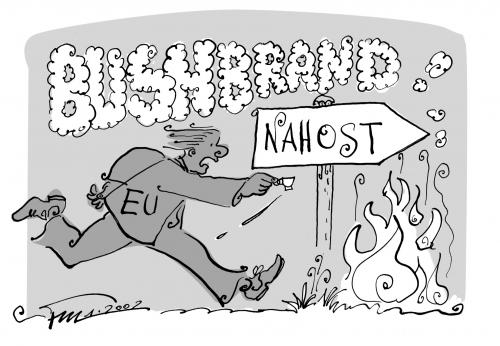 Cartoon: Bushbrand (medium) by 2001 tagged war,on,terror,