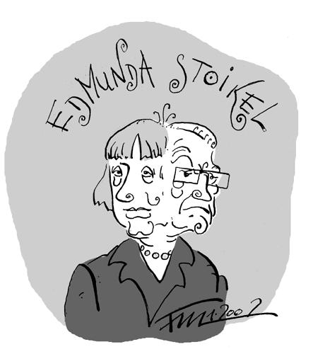 Cartoon: Edmunda Stoikel (medium) by 2001 tagged kanzler,