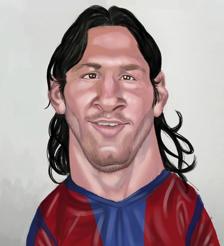 Cartoon: Lionel Messi (medium) by Darrell tagged lionel,messi
