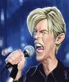 Cartoon: David Bowie (small) by Darrell tagged david,bowie,by,darrell,thompson