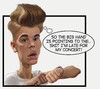 Cartoon: Justin Bieber (small) by Darrell tagged justin,bieber