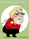 Cartoon: Merkel (small) by ELCHICOTRISTE tagged merkel