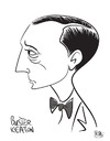 Cartoon: Buster Keaton (small) by Martynas Juchnevicius tagged buster,keaton,movies,actor,comic,film,comedy,caricature