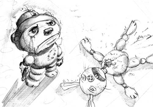 Cartoon: Harris1 (medium) by brazil80 tagged teddy,shooting,dead,tot