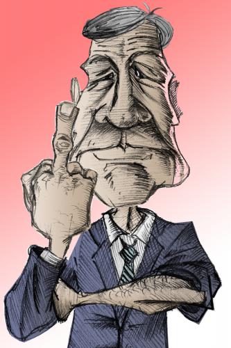 Cartoon: Rebell (medium) by brazil80 tagged clement,spd,politik
