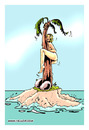 Cartoon: Wood on the desert island (small) by tejlor tagged island