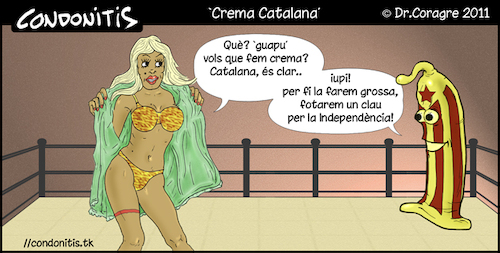 Cartoon: Condonitis 14 (medium) by DrCoragre tagged humor,catala,catalan,tira,comic,strip,drawing,digital