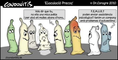 Cartoon: Condonitis 1 (medium) by DrCoragre tagged humor,catala,catalan,tira,comic,strip,drawing,digital