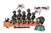 Cartoon: - (small) by noh tagged norbert,heugel,cartoons,comic,militär,strafexerzieren