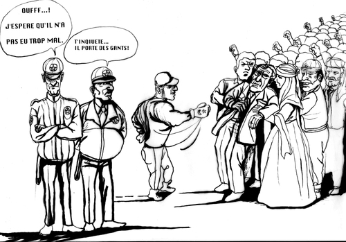Cartoon: Ahmet Turk (medium) by Bern tagged ahmet,turk