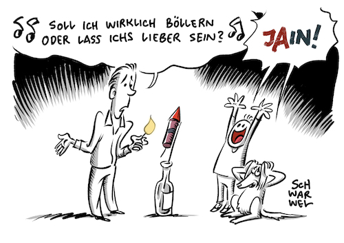 Böllerverbot Silvester