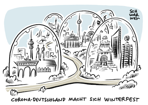 Cartoon: Coronaherbst Deutschland (medium) by Schwarwel tagged corona,coronavirus,covid19,coronapandemie,pandemie,coronakrise,kontaktbeschränkungen,quarantäne,sperrstunde,alkoholverbot,reisebeschränkungen,virus,virusinfektion,coronatests,rki,neuinfektionen,gesundheitsamt,infektionsschutz,infektionsketten,mundnasenschutz,maskenpflicht,hygienekonzept,hände,waschen,abstand,halten,abstandsregeln,hotspots,who,reisewarnung,mns,cartoon,karikatur,schwarwel,coronaherbst,deutschland,merkel,lockdown,städte,großstädte,corona,coronavirus,covid19,coronapandemie,pandemie,coronakrise,kontaktbeschränkungen,quarantäne,sperrstunde,alkoholverbot,reisebeschränkungen,virus,virusinfektion,coronatests,rki,neuinfektionen,gesundheitsamt,infektionsschutz,infektionsketten,mundnasenschutz,maskenpflicht,hygienekonzept,hände,waschen,abstand,halten,abstandsregeln,hotspots,who,reisewarnung,mns,cartoon,karikatur,schwarwel,coronaherbst,deutschland,merkel,lockdown,städte,großstädte