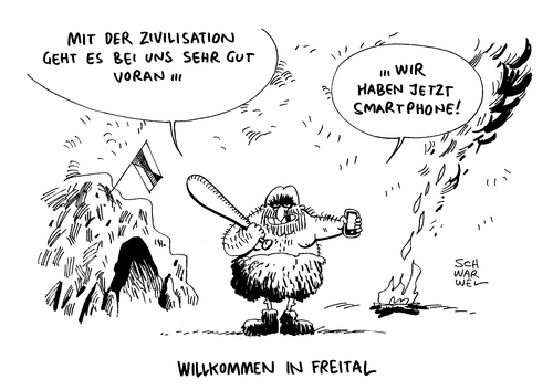 Cartoon: Flüchtlinge in Freital Angriffe (medium) by Schwarwel tagged flüchtlinge,flüchtling,freital,angriff,baseball,baseballschläger,asylanten,asyl,demo,demonstration,pogramartige,stimmung,karikatur,schwarwel,hass,asylantenheim,asylgegner,gegendemonstranten,flüchtlingspolitik,frigida,sächsische,schweiz,rechts,nazis,radikal,terror,gewalt,hotel,leonardo,refugees,welcome,flüchtlinge,flüchtling,freital,angriff,baseball,baseballschläger,asylanten,asyl,demo,demonstration,pogramartige,stimmung,karikatur,schwarwel,hass,asylantenheim,asylgegner,gegendemonstranten,flüchtlingspolitik,frigida,sächsische,schweiz,rechts,nazis,radikal,terror,gewalt,hotel,leonardo,refugees,welcome