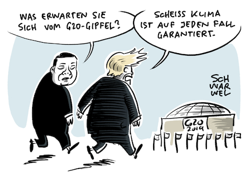 Cartoon: G20 Gipfel in Japan Trump (medium) by Schwarwel tagged g20,gipfel,osaka,trump,japan,wetter,klima,handelskonflikt,weltmächte,klimaschutz,klimagipfel,klimawandel,staatschefs,regierungschefs,iran,usa,amerika,president,präsident,handelsembargo,krieg,konflikt,atombombe,atomkrieg,erderwärmung,putin,syrien,waffen,gewalt,flüchtlingswelle,ölpreis,atomabkommen,china,pariser,klimaabkommen,klimaschutzpolitik,plastikmüll,cartoon,karikatur,schwarwel,g20,gipfel,osaka,trump,japan,wetter,klima,handelskonflikt,weltmächte,klimaschutz,klimagipfel,klimawandel,staatschefs,regierungschefs,iran,usa,amerika,president,präsident,handelsembargo,krieg,konflikt,atombombe,atomkrieg,erderwärmung,putin,syrien,waffen,gewalt,flüchtlingswelle,ölpreis,atomabkommen,china,pariser,klimaabkommen,klimaschutzpolitik,plastikmüll,cartoon,karikatur,schwarwel