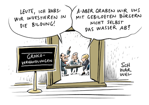 GroKo Investition in Bildung