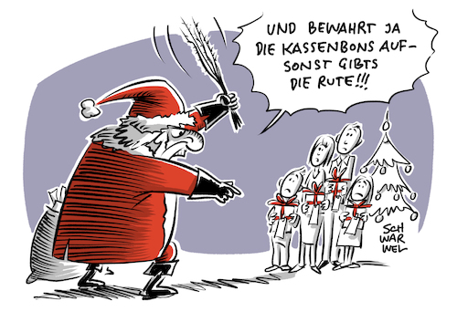 Cartoon: Kassenbon Pflicht Olaf Scholz (medium) by Schwarwel tagged kassenbon,pflicht,olaf,scholz,minister,bon,drucken,bäckerei,beleg,späti,spätis,einzelhändler,einzelhandel,kassenzettel,existenz,bonpflicht,spätibesitzer,existenzbedrohung,kassenbericht,quittung,bundesfinanzministerium,steuerbetrug,steuer,steuern,kassensicherungsordnung,kasse,umweltverbände,umweltschutz,umweltschützer,naturschutz,klimaschutz,klimawandel,klimagegner,klimaleugneer,cartoon,karikatur,schwarwel,rute,weihnachten,weihnachtsbaum,tannenbaum,weihnachtsmann,kassenbon,pflicht,olaf,scholz,minister,bon,drucken,bäckerei,beleg,späti,spätis,einzelhändler,einzelhandel,kassenzettel,existenz,bonpflicht,spätibesitzer,existenzbedrohung,kassenbericht,quittung,bundesfinanzministerium,steuerbetrug,steuer,steuern,kassensicherungsordnung,kasse,umweltverbände,umweltschutz,umweltschützer,naturschutz,klimaschutz,klimawandel,klimagegner,klimaleugneer,cartoon,karikatur,schwarwel,rute,weihnachten,weihnachtsbaum,tannenbaum,weihnachtsmann