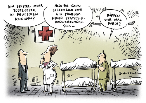 Mehr Todesopfer Kliniken