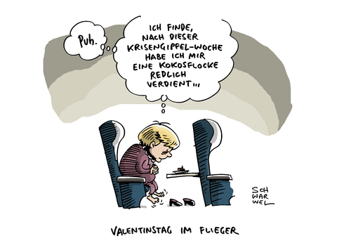 Merkel Valentinstag