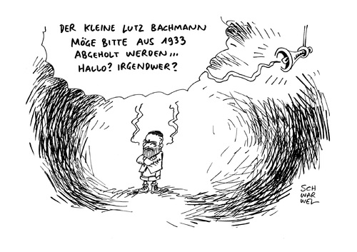 Cartoon: Pegida Bachmann Hassbotschaft (medium) by Schwarwel tagged pegida,lutz,bachmann,twitter,twittert,hassbotschaft,münchen,terror,terrorgefahr,silvester,happy,new,year,nazi,rechts,gewalt,dresden,polizei,einsatz,angst,is,islamischer,staat,frankreich,angriff,selbstmordattentat,attentat,terroralarm,verhöhnt,provokation,bahnhof,anschlag,bayern,refugees,welcome,flüchtlinge,flüchtlingspolitik,asyl,asylsuchende,geflüchtete,karikatur,schwarwel,attentäter,terroranschläge,neujahr,neujahrsnacht,pegida,lutz,bachmann,twitter,twittert,hassbotschaft,münchen,terror,terrorgefahr,silvester,happy,new,year,nazi,rechts,gewalt,dresden,polizei,einsatz,angst,is,islamischer,staat,frankreich,angriff,selbstmordattentat,attentat,terroralarm,verhöhnt,provokation,bahnhof,anschlag,bayern,refugees,welcome,flüchtlinge,flüchtlingspolitik,asyl,asylsuchende,geflüchtete,karikatur,schwarwel,attentäter,terroranschläge,neujahr,neujahrsnacht