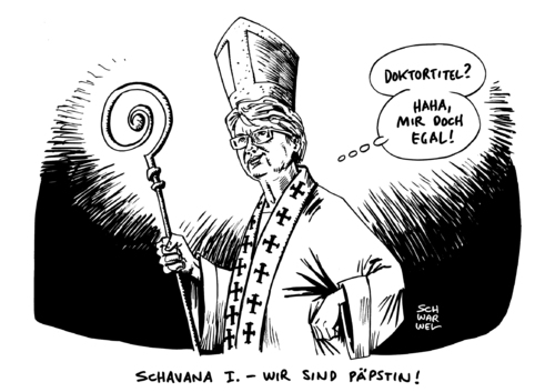 Cartoon: Schavan Heiliger Stuhl (medium) by Schwarwel tagged schavan,ex,bildungsministerin,pabst,kirche,religion,kreuz,doktortitel,cdu,vize,vorsitzende,deutsche,botschafterin,heiliger,stuhl,karikatur,schwarwel,schavan,ex,bildungsministerin,pabst,kirche,religion,kreuz,doktortitel,cdu,vize,vorsitzende,deutsche,botschafterin,heiliger,stuhl,karikatur,schwarwel