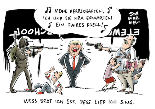 Trump USA Lehrer bewaffnen