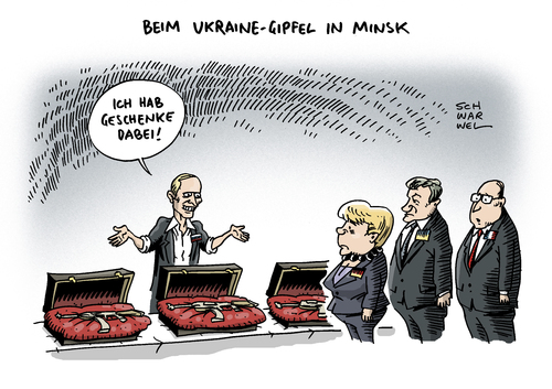 Ukraine Gipfel in Minsk