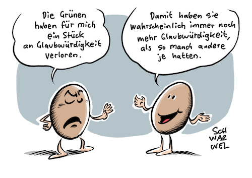 Cartoon: Wahlkampf Die Grünen (medium) by Schwarwel tagged wahlkampf,bundestagswahl,wahl,wahlen,kanzlerkandidat,bundeskanzlerin,merkel,laschet,scholz,baerbock,cdu,csu,union,lebenslauf,cartoon,karikatur,schwarwel,wahlkampf,bundestagswahl,wahl,wahlen,kanzlerkandidat,bundeskanzlerin,merkel,laschet,scholz,baerbock,cdu,csu,union,lebenslauf,cartoon,karikatur,schwarwel