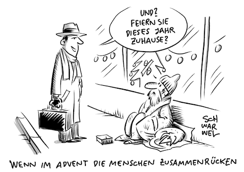 Weihnachten Obdachlose