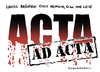 Cartoon: ACTA Unterzeichnung Schwebe (small) by Schwarwel tagged acta,anti,piraterie,abkommen,unterzeichnung,schwebe,karikatur,schwarwel