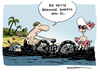 Cartoon: BP-Ölkrise vor Louisiana (small) by Schwarwel tagged bp ölkrise louisiana öl pest ölkonzern krise bohrinsel natur katastrofe verschmutzung meer ozean umweltkarikatur schwarwel