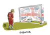 Cartoon: Brexit Eigentor (small) by Schwarwel tagged brexit,referendum,eigentor,großbritannien,britain,england,fußball,em,em2016,tor,spiel,ball,spieler,gb,karikatur,schwarwel