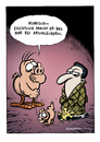 Cartoon: Eigentlich macht er das ... (small) by Schwarwel tagged cartoon,schwarwel,schweinevogel,witz,lustig,el,depressivo,sid