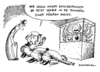 Cartoon: Tentakel einer höheren Macht (small) by Schwarwel tagged angela,merkel,tentakel,tintenfisch,macht,regierung,krise,koalition,wirtschaftskrise,cdu,csu,fdp,karikatur,schwarwel