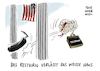 Cartoon: Trump entlässt Tillerson (small) by Schwarwel tagged donald,trump,us,usa,amerika,make,america,great,again,first,präsident,president,regierung,außenminister,tillerson,minister,kabinett,senat,atomdeal,iran,pompeo,karikatur,schwarwel