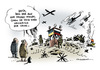 Cartoon: Ukraine Kiew Russland Weltkrieg (small) by Schwarwel tagged urkaine,kiew,russland,dritter,weltkrieg,krieg,weltmacht,terror,gewalt,waffen,karikatur,schwarwel,putin,frieden,panzer,bombe